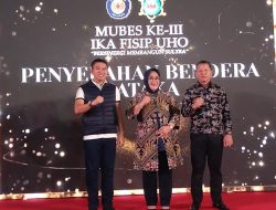 Aklamasi, Tina Nur Alam Nahkodai IKA FISIP UHO Kendari