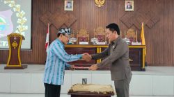 Bupati dan Ketua DPRD Butur Teken Persetujuan Bersama Raperda Pajak Daerah Dan Retribusi