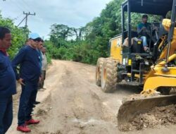 Dinas PUPR Butur Sukseskan Program 100 Hari Kerja Bupati, Perbaikan Ruas Jalan Kulbar, Bonegunu dan Kambowa