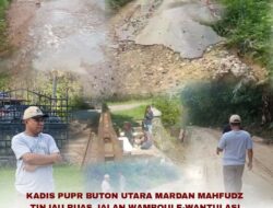 Dinas PUPR Butur Segera Benahi Ruas Jalan Wamboule-Lanosangia dan Lanosangia-Wantulasi