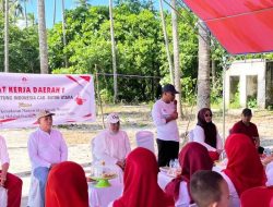 Wakil Bupati Butur, Rahman Kampanyekan  Senam Jantung Sehat dan PHBS. ‎