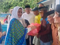 Tebar Kepedulian Menjelang Ramadan, BKMT Buton Utara Berbagi Paket Sembako