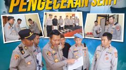 Kapolres Buton Utara Pimpin Pemeriksaan Inventaris Senpi dan Amunisi