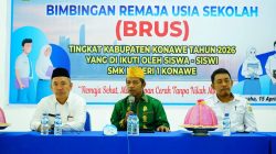 Program BRUS Kemenag Sultra Sasar Siswa SMKN 1 Konawe