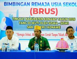 Program BRUS Kemenag Sultra Sasar Siswa SMKN 1 Konawe