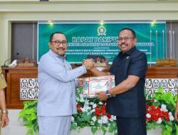 Bupati Burhanuddin Serahkan LKPJ 2025 ke DPRD Bombana, Paparkan Capaian Pembangunan