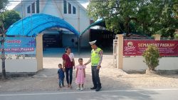 Ditlantas Polda Sultra Lakukan Patroli di Sejumlah Gereja