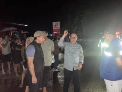 Gerak Cepat, Bupati Koltim Tinjau  Lokasi Banjir di Mowewe