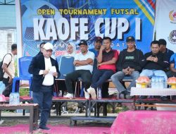 Bupati Buton Selatan  Buka  Tournament Futsal Kaofe Cup I di Kadatua