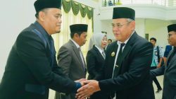 Wali Kota Baubau Yusran Fahim  Lantik 3 Pejabat Eselon II, Hasil Seleksi Terbuka Jabatan Tinggi Pratama