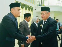 Wali Kota Baubau Yusran Fahim  Lantik 3 Pejabat Eselon II, Hasil Seleksi Terbuka Jabatan Tinggi Pratama