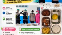 Sidokkes Polres Buton Utara Pastikan Keamanan Menu MBG 