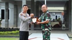 Kapolda Sultra Silaturahmi ke Lanud Halu Oleo