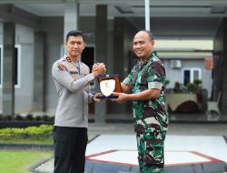 Kapolda Sultra Silaturahmi ke Lanud Halu Oleo