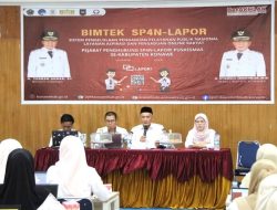 Diskominfo Konawe Perkuat Pengelolaan SP4N-LAPOR Puskesmas 